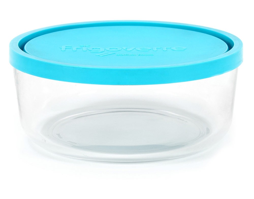 CAIXA HERMÉTICA REDONDA FRIGOVERRE VIDRO 18CM