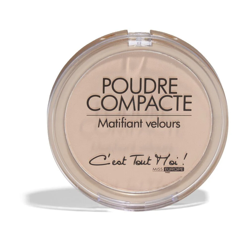 Poudrier rond sans miroir 4 teintes