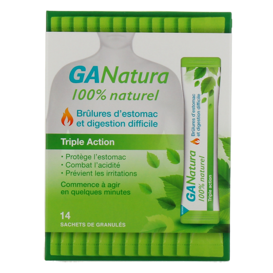 Ganatura - Brulures d'estomac et Digestion difficile