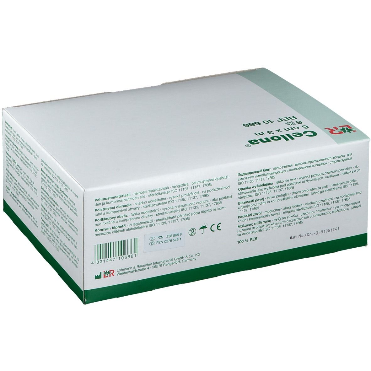 Cellona® Synthetikwatte 6 cm x 3 m