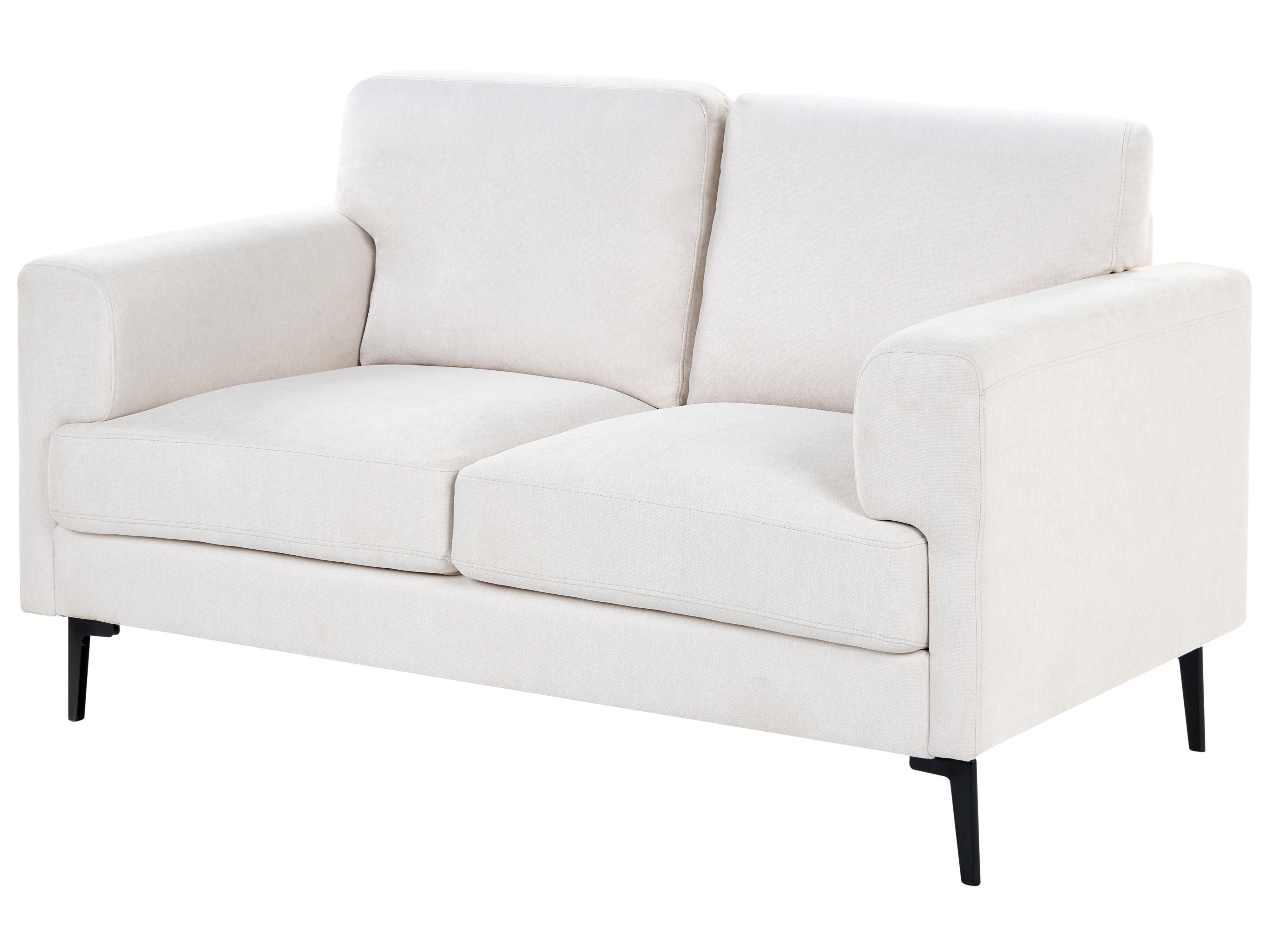 Bank 2-zits LOUSTO Stof Lichtbeige