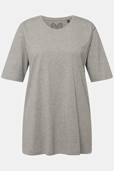 T-Shirt, Rundhalsausschnitt, Relaxed, Halbarm