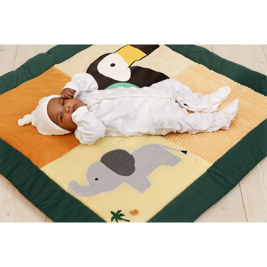 Little Big Friends Patchwork Spielmatte  - Dschungel