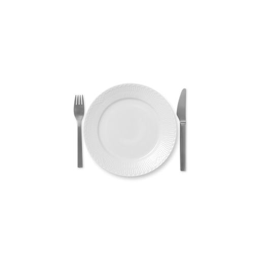 Royal Copenhagen Halvblonde Frokosttallerken, Ø22 cm
