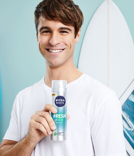 Nivea Men Fresh Kick Scheergel 200ML