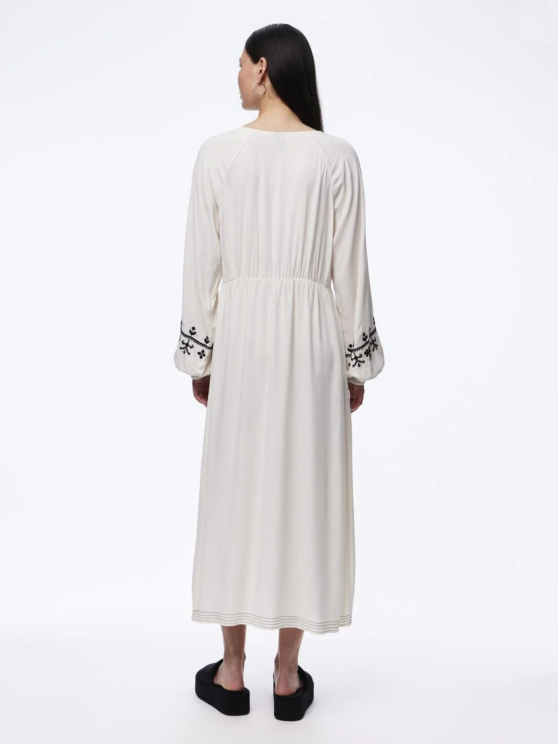 Pieces Pcadelia Ls Long Dress