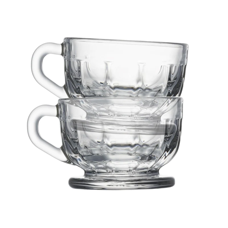 Lot de 6 Tasses expresso, FLORE La Rochère
