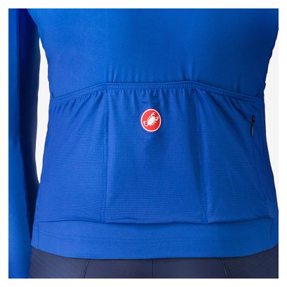 Maillot à Manches Longues Castelli UPF Homme Bleu
