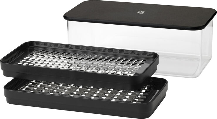 RIG TIG GRATE-IT rivejern med beholder black Black