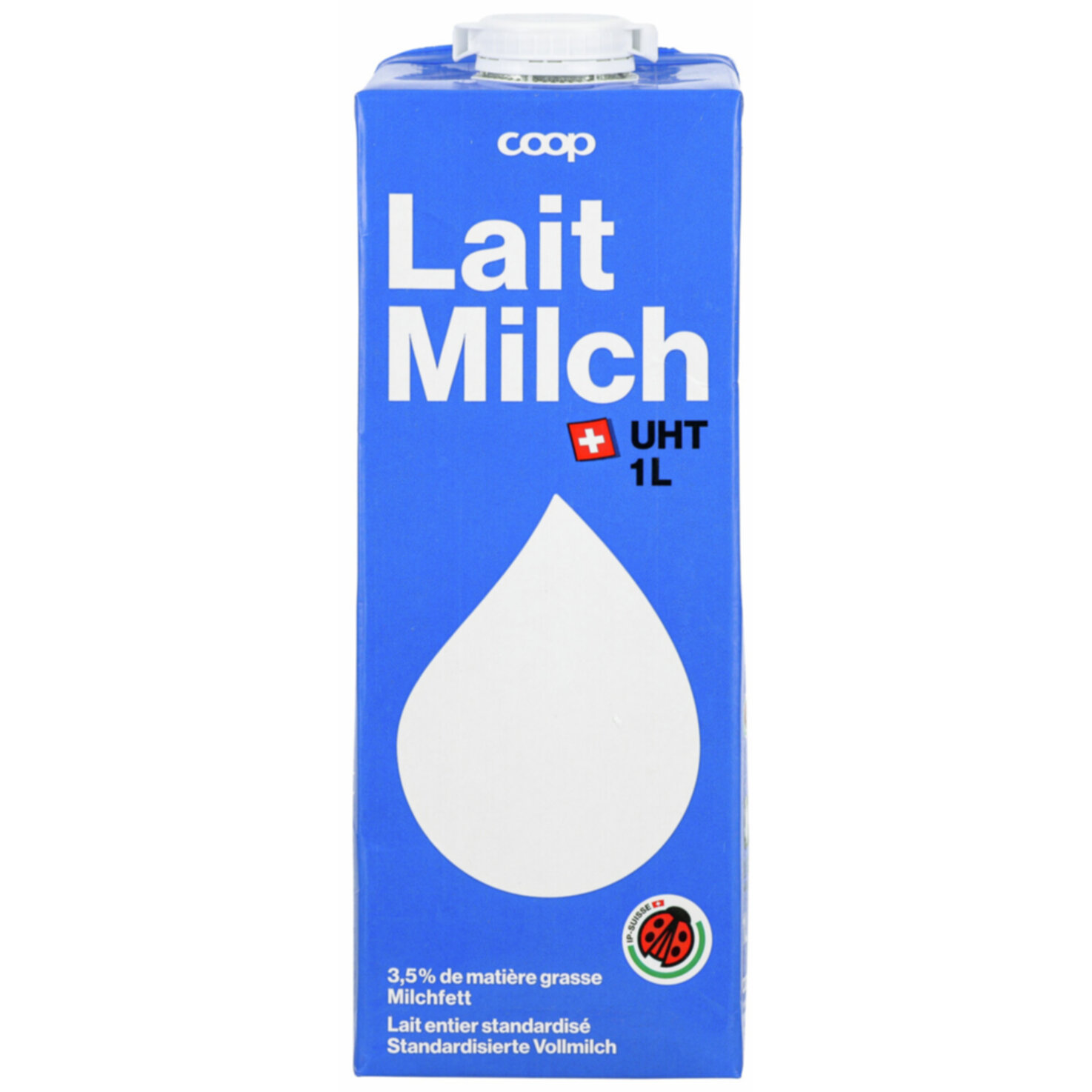 Vollmilch UHT 3.5% IP-Suisse