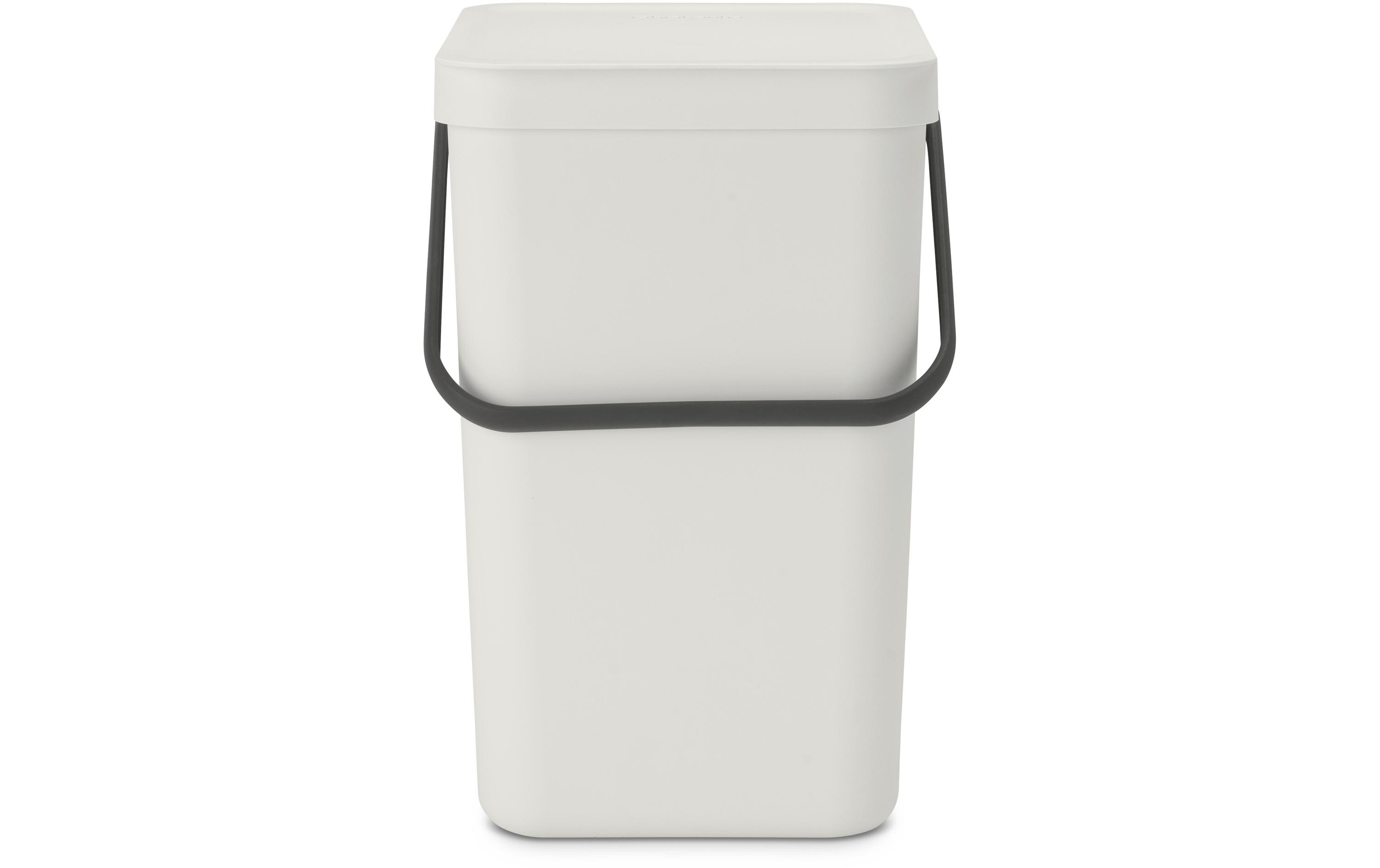 Recyclingbehälter Sort & Go 25 l, HellgrauMülleimer