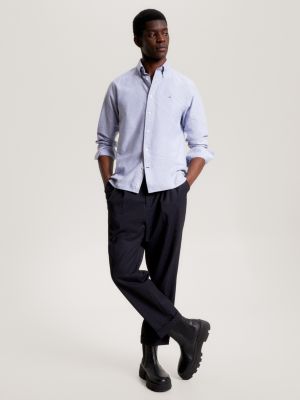 Camisa Oxford Dobby Regular