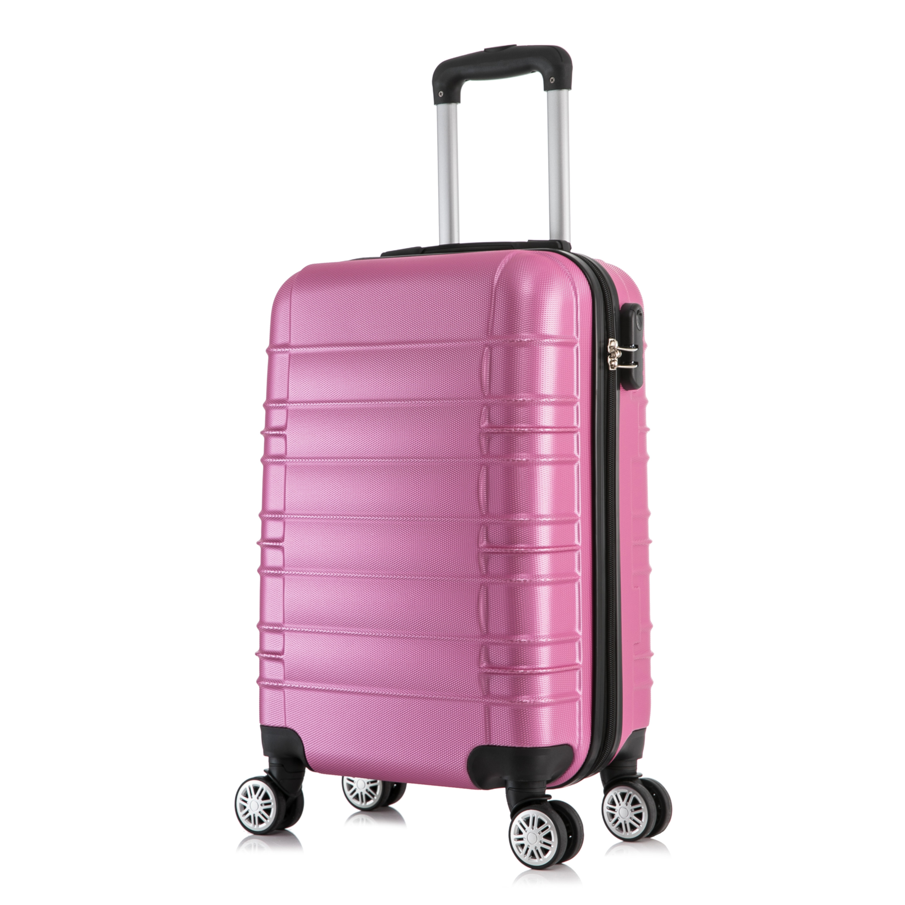 Reisekoffer Hartschalenkoffer AVA Grösse L pink