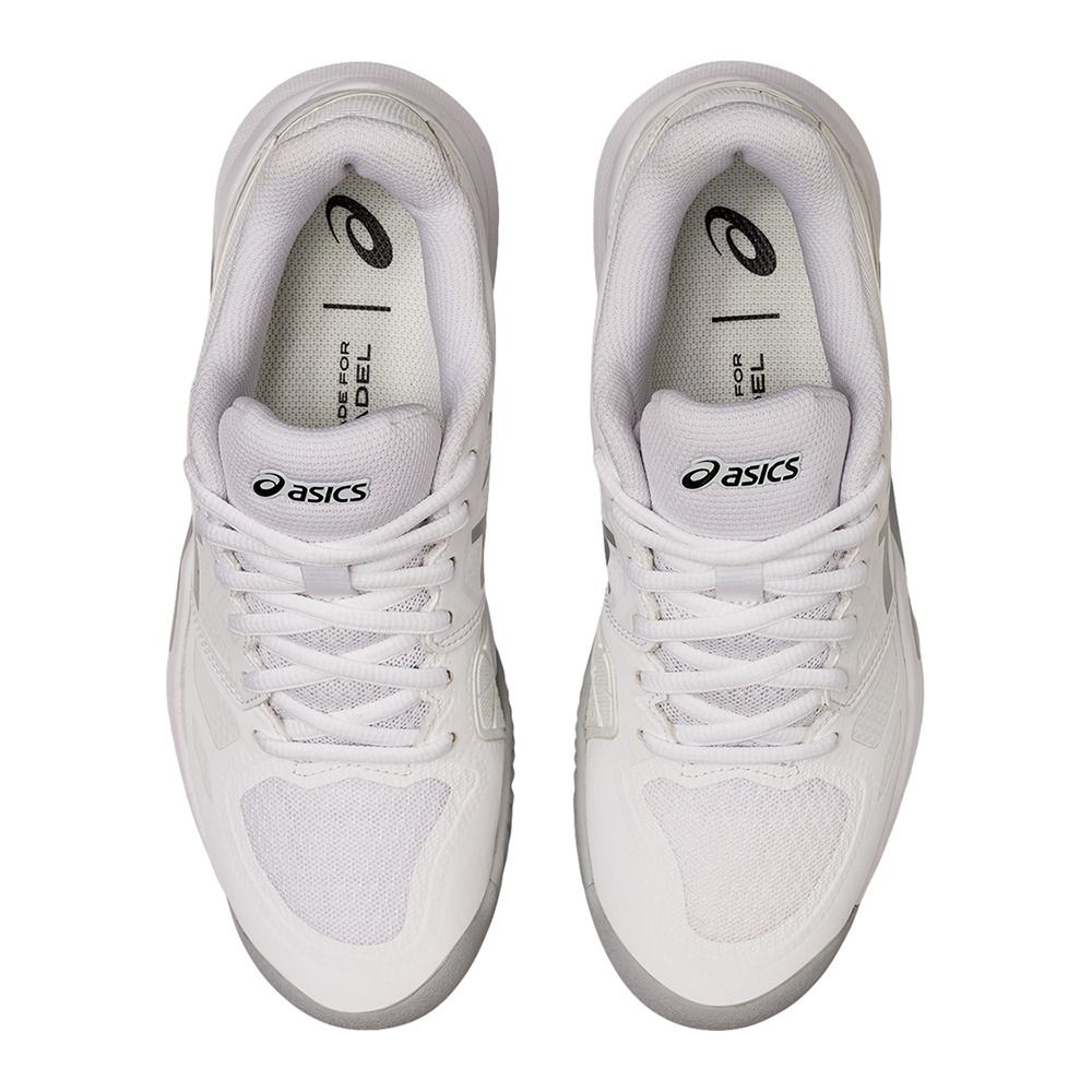 Asics GEL-CHALLENGER 13 PADEL - Chaussures padel Femme white/pure silver