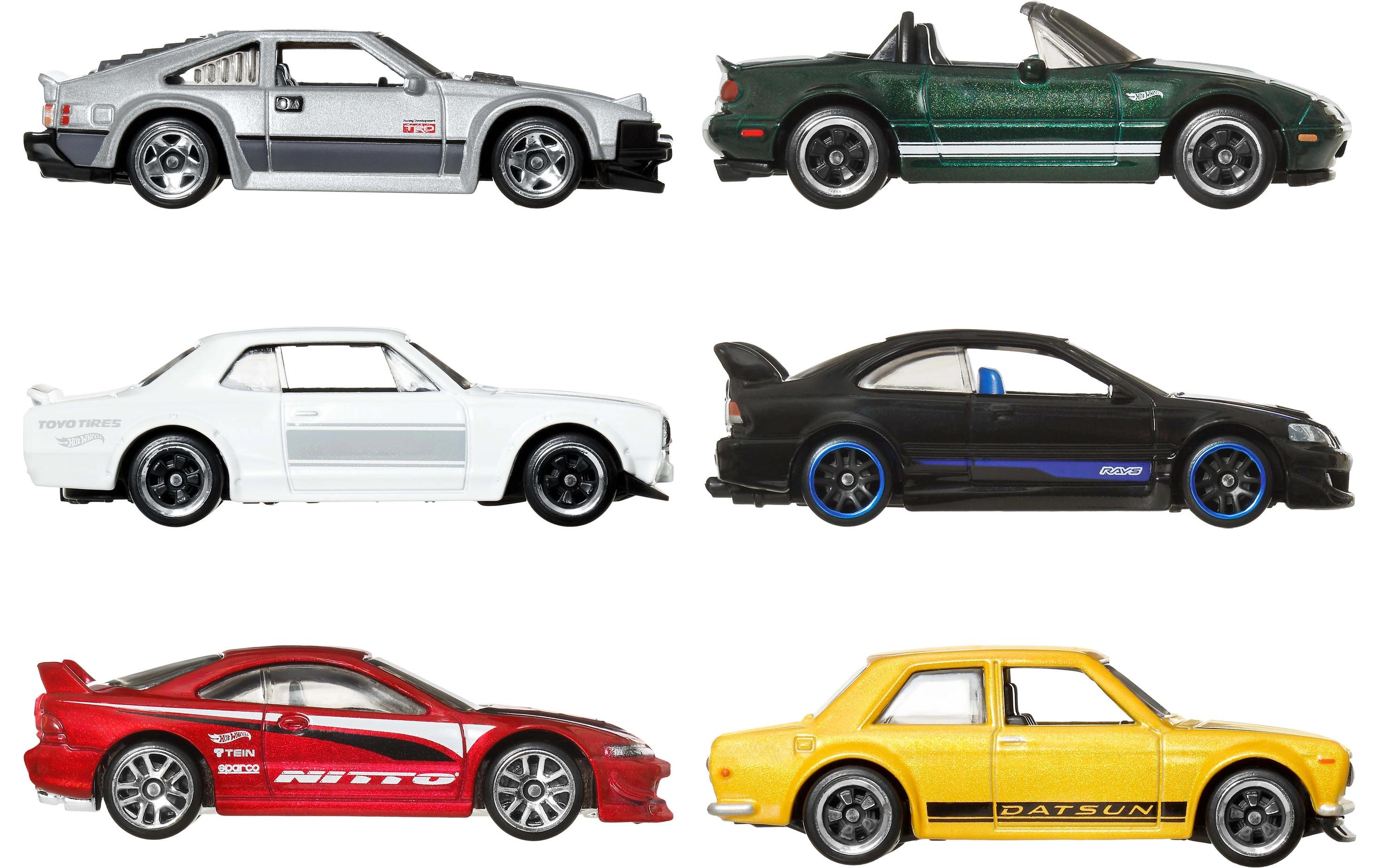 Action Cars Streets of Japan MultipackHot Wheels JBY77 Spielzeugfahrzeug