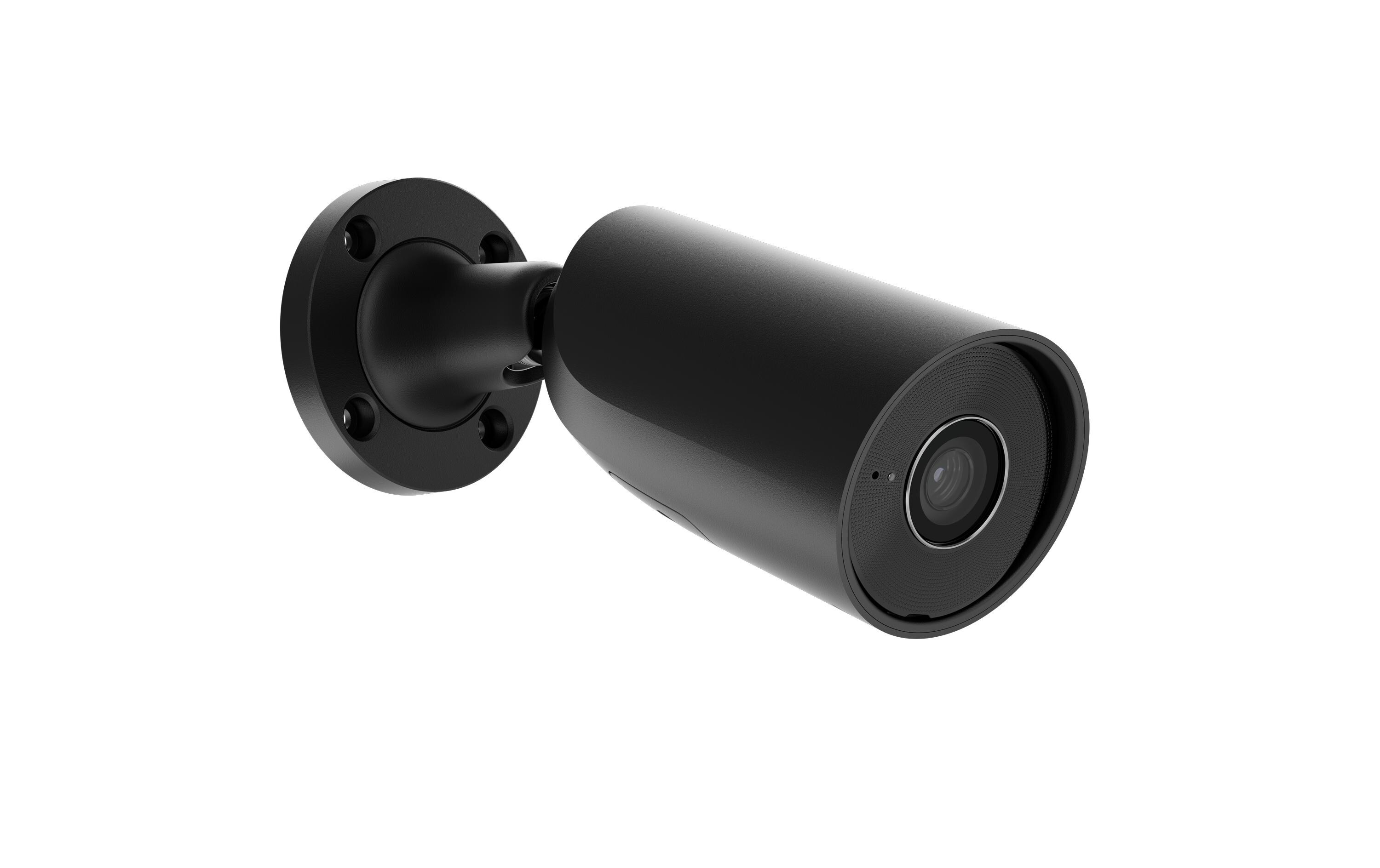 Netzwerkkamera BulletCam (8 Mp/2.8 mm) Schwarz<br>Kabelgebundene IP-Überwachungskamera mit KI