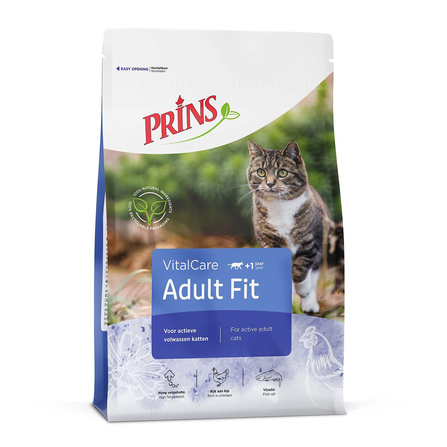 Prins VitalCare Adult - Kattenvoer - 10 Kilogram - gevogelte