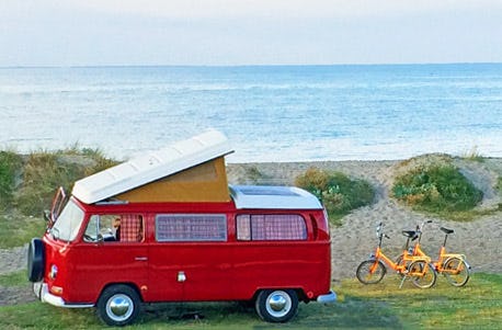 VW Bulli fahren Wees