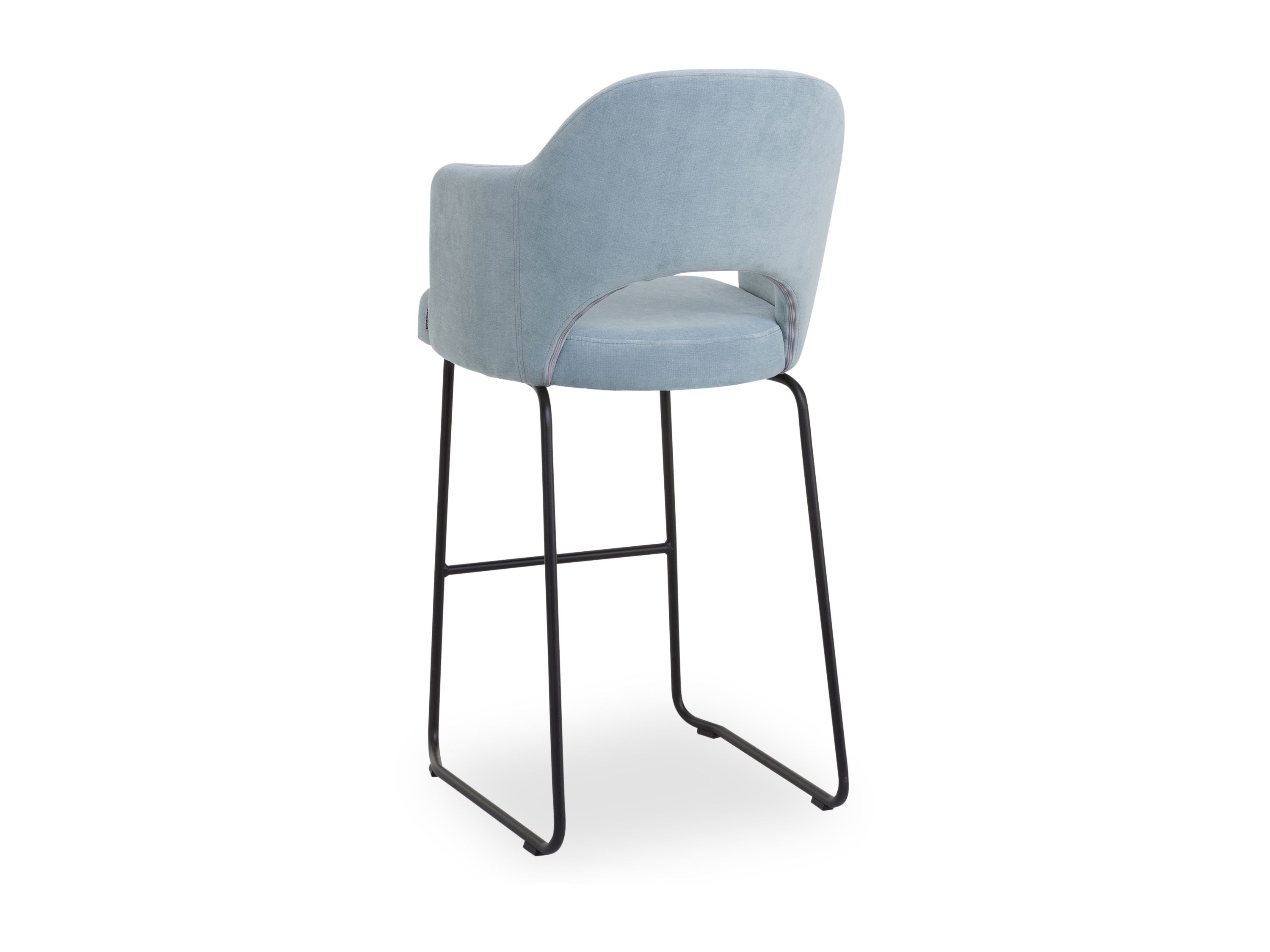 Barhocker SANSIBAR TINNUM 300 dark grey fest - nicht drehbar