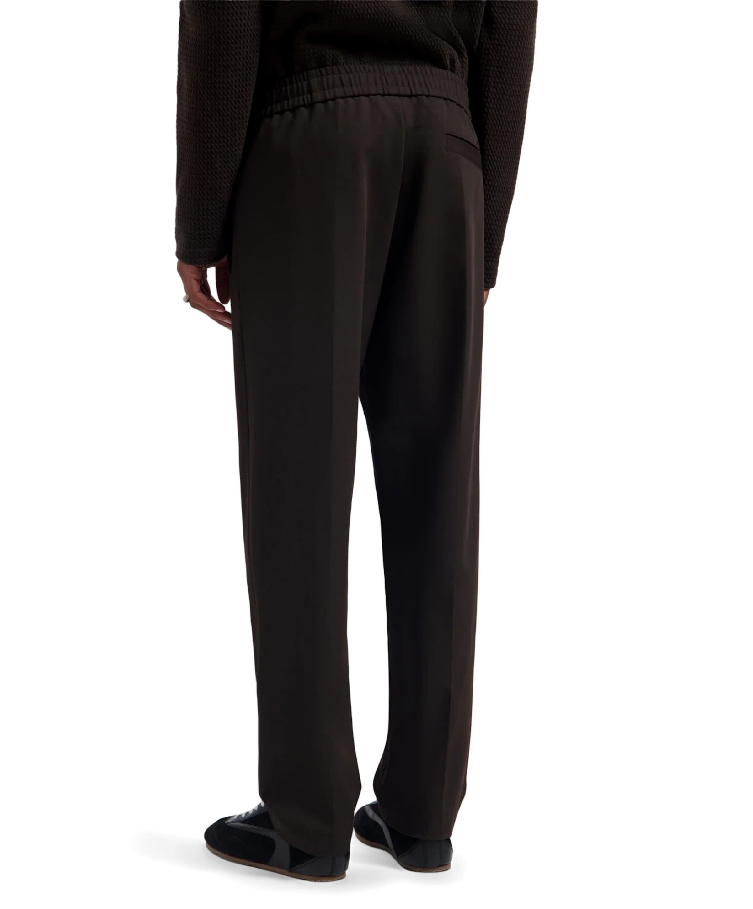 Olaf Slim Elasticated Pant heren pantalon bruin
