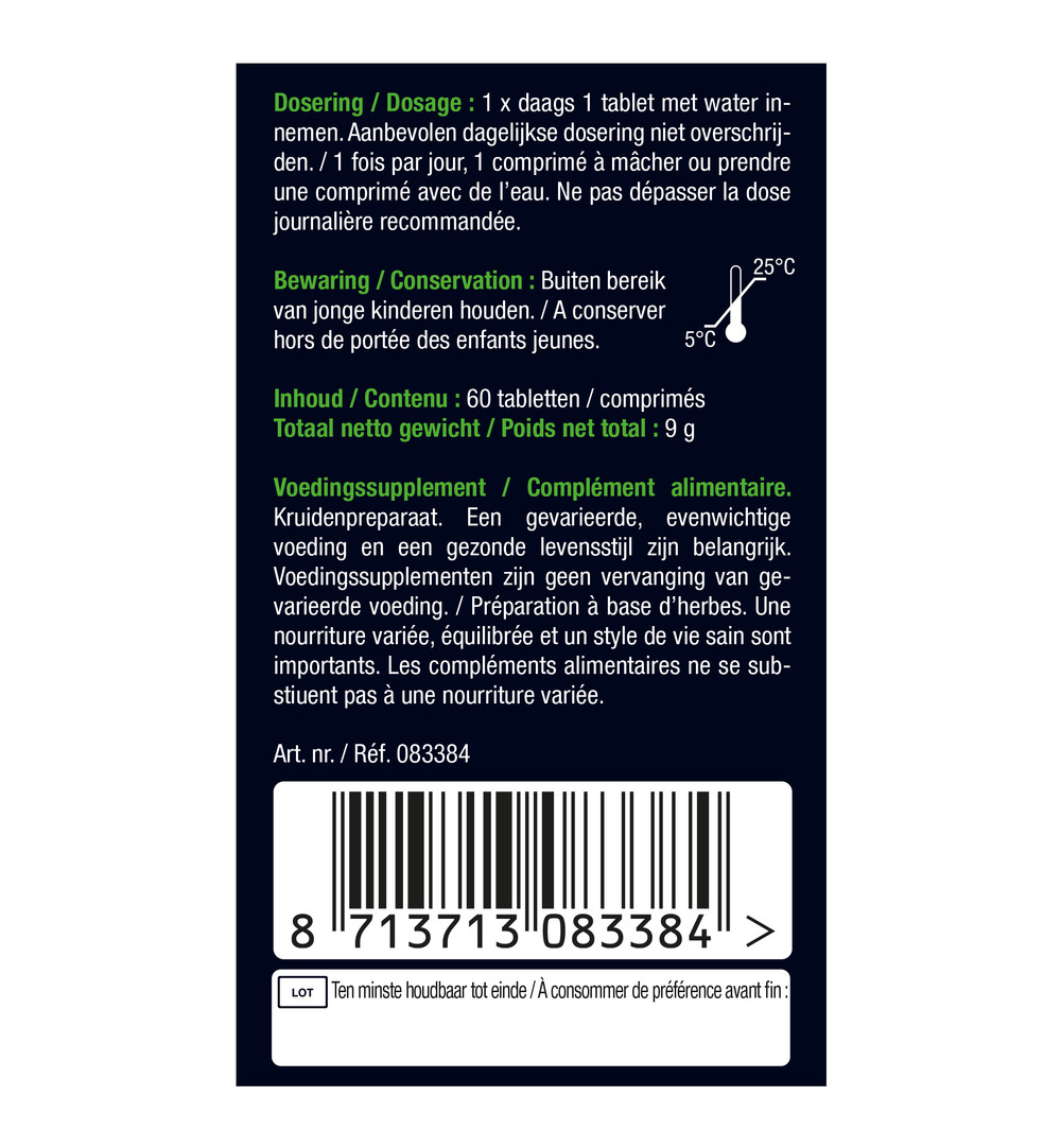 Lucovitaal Pure Kelp (60 tabletten)