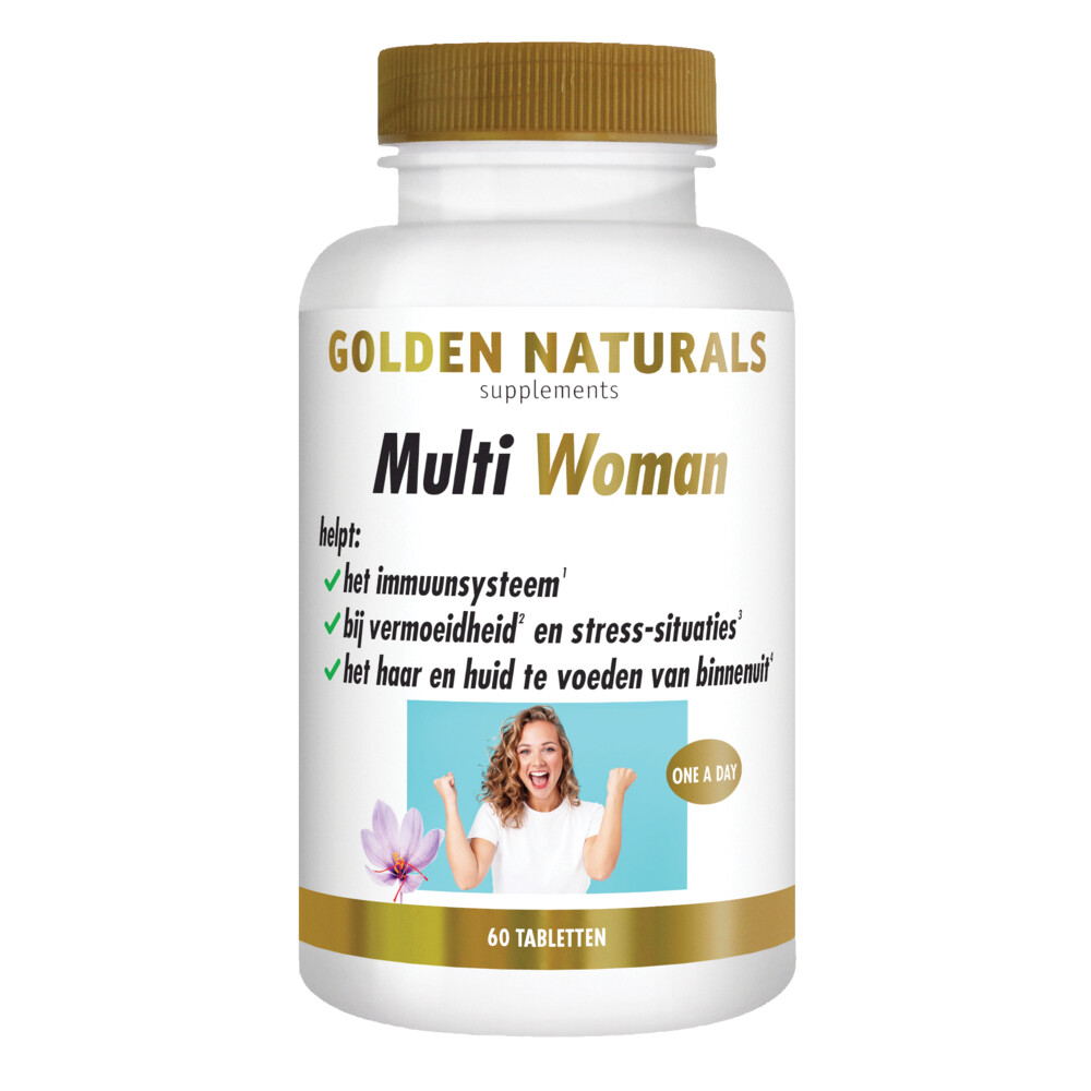 Golden Naturals Multi Woman60 tabletten