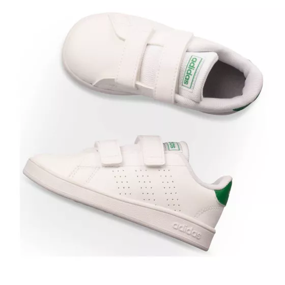 Baskets BLANCHES ADIDAS Advantage