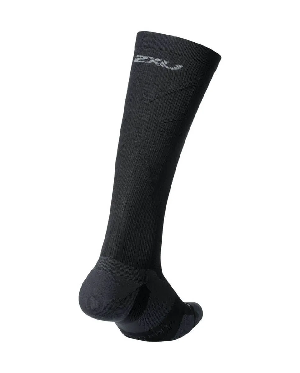 2XU VECTR Light Cushion Full Length Socks Black/Titanium