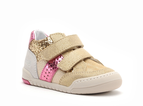 Bopy boots bottine bebe jopyvel beige