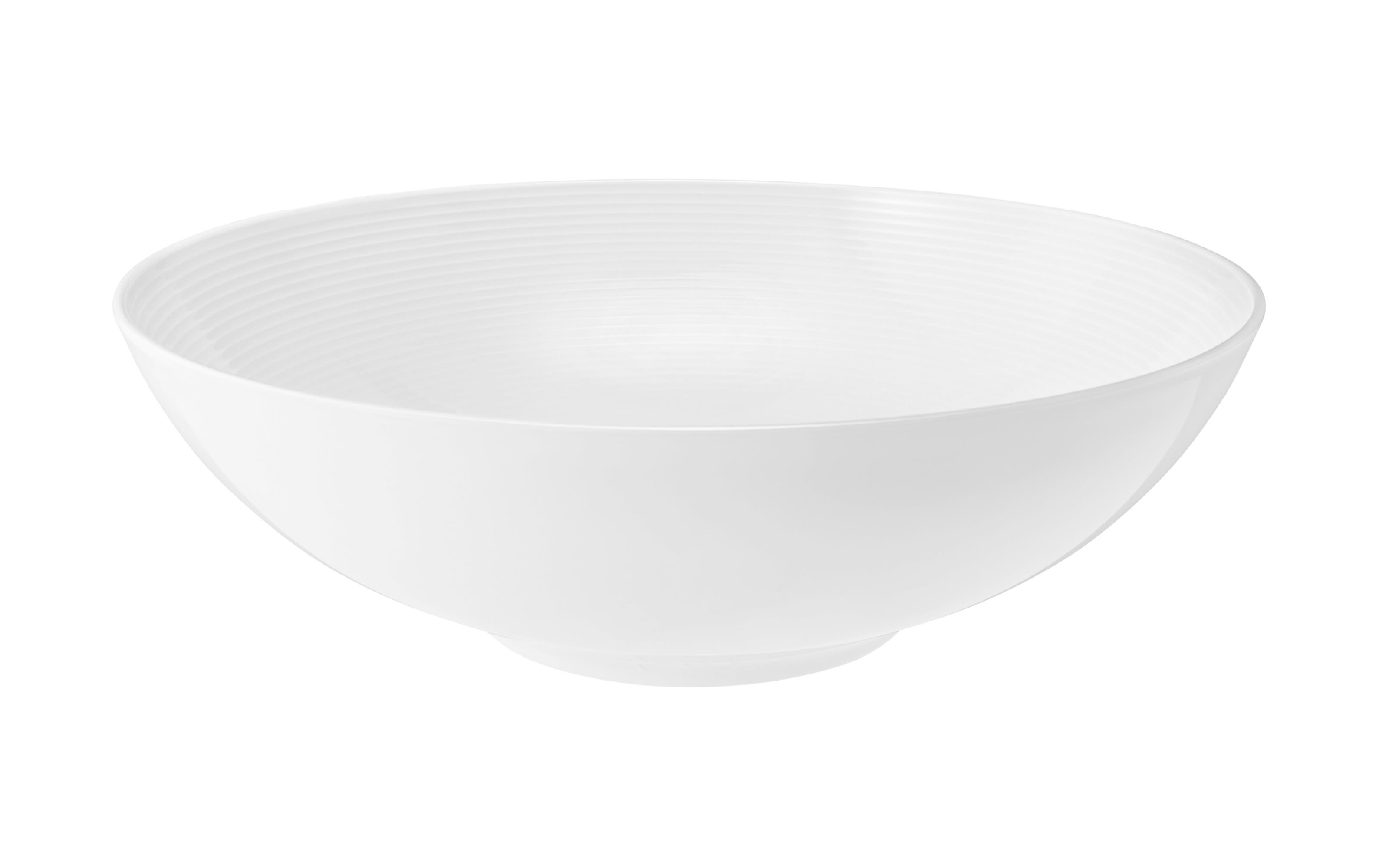 Schüssel rund Beat in weiß, 30 cm