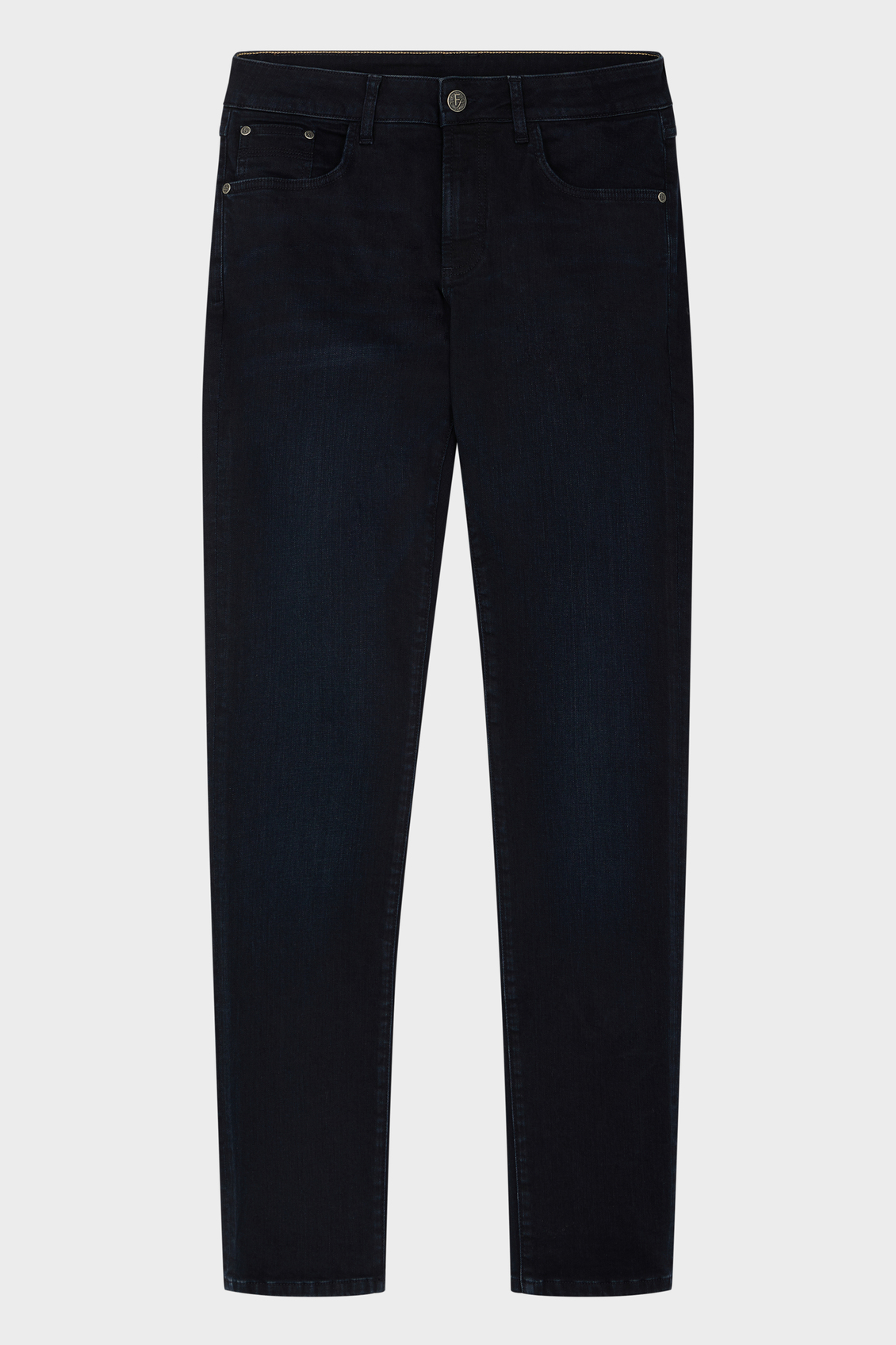 Jean en coton bio stretch bleu indigo