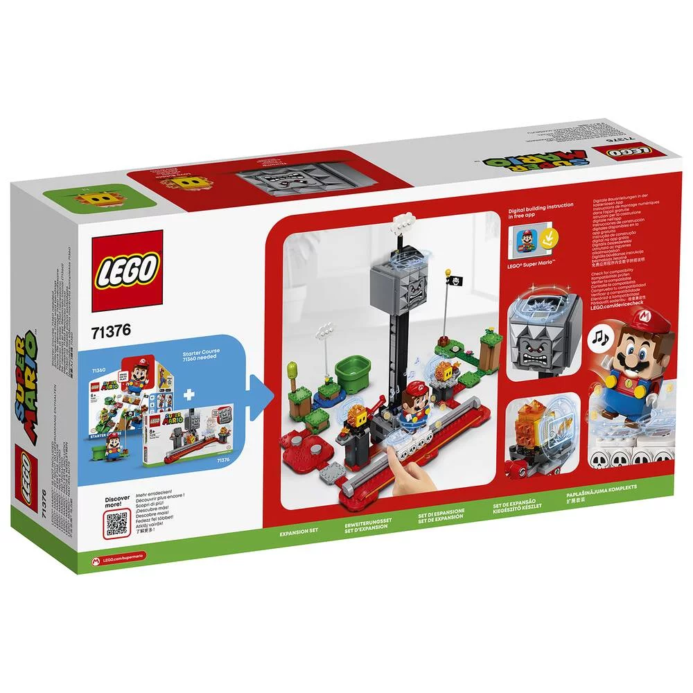 LEGO SUPER MARIO 71376 - ENSEMBLE D'EXTENSION LA CHUTE DE THWOMP SUPER MARIO