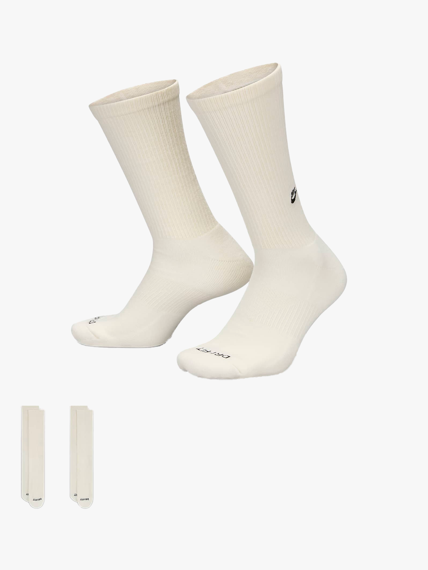 Everyday Cushioned Crew Socks 2pk