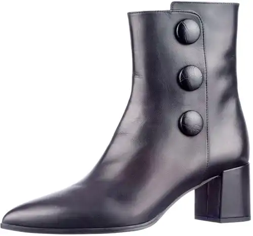63702 CALAND ZWART - maat 42.5 enkellaars zwart - maat 42.5 Calandschoen