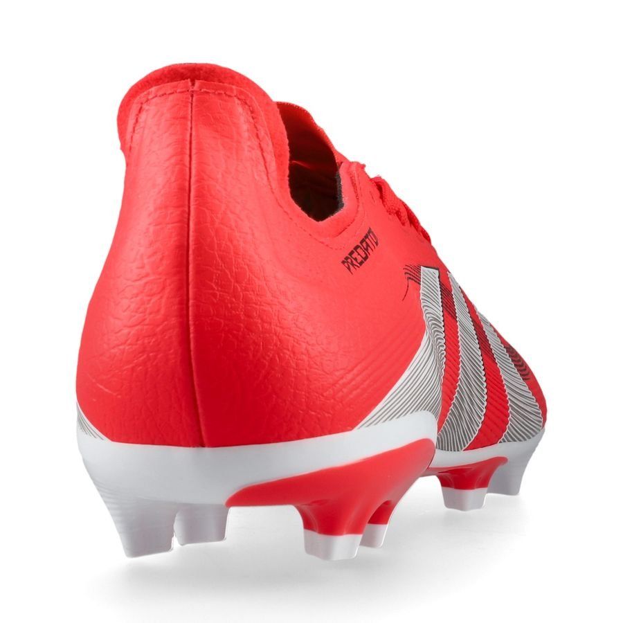 adidas Predator League FG/AG Pure Victory - Lucid Red/Blanc/Noir