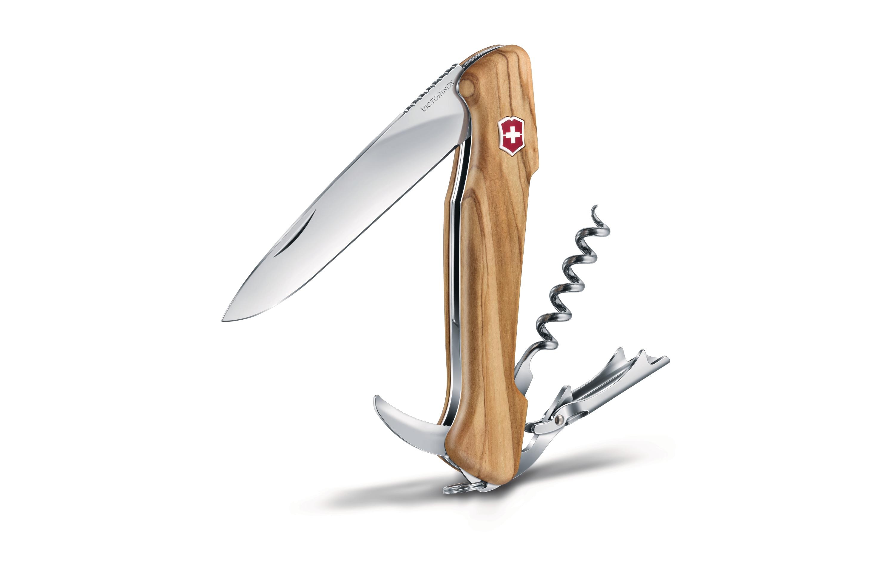 Taschenmesser Wine Master Olivenbaum<br>Schweizer Sackmesser