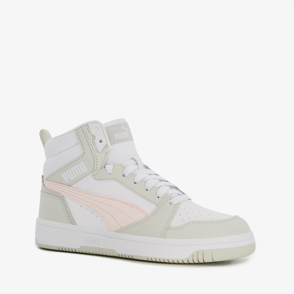 Puma Rebound V6 Mid meisjes sneakers grijs
