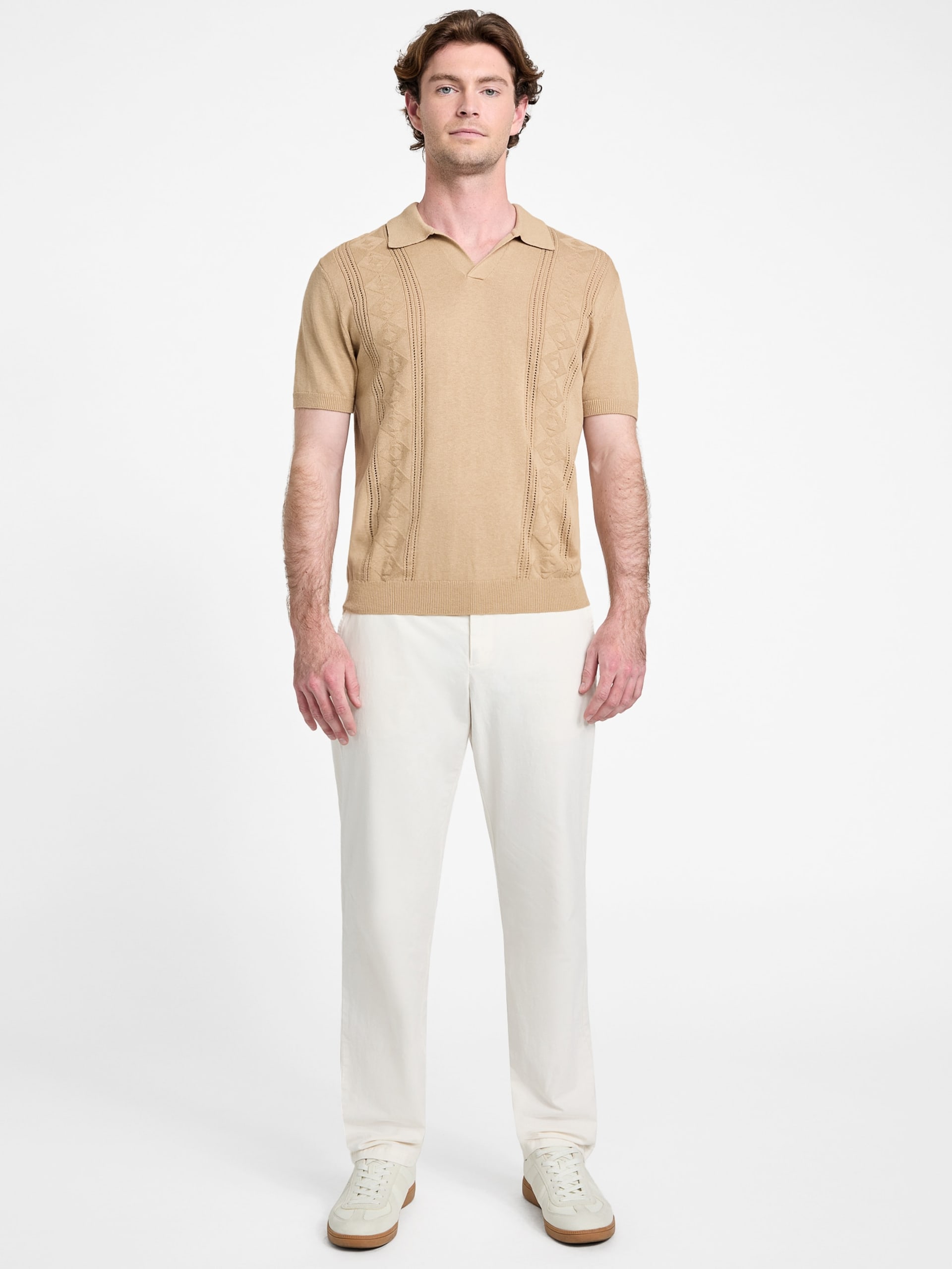 Polo Rib Pointelle Bryant