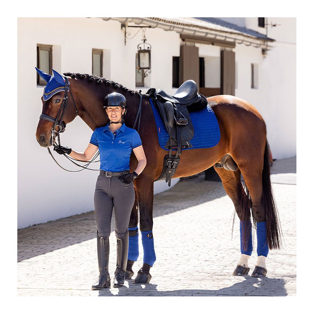 Le Mieux SUEDE DRESSAGE - Tapis de dressage benetton blue