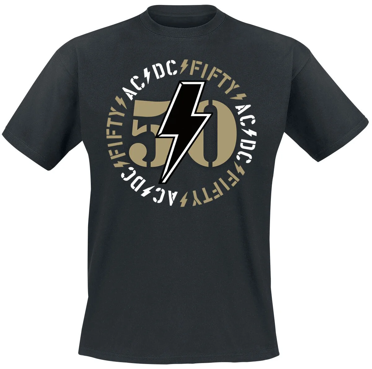 Fifty Bold Emblem | AC/DC T-Shirt Manches courtes
