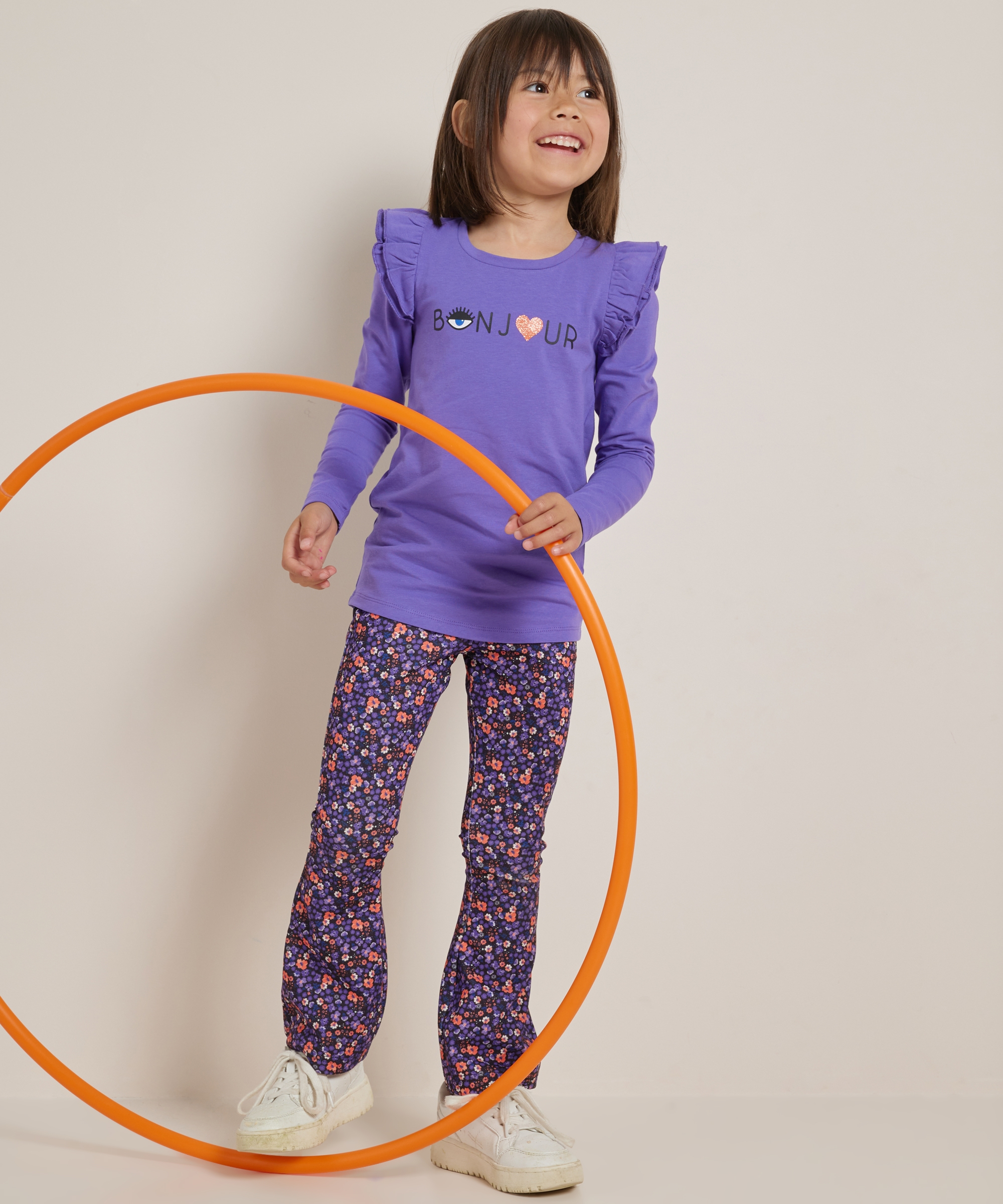 top met schouderruches