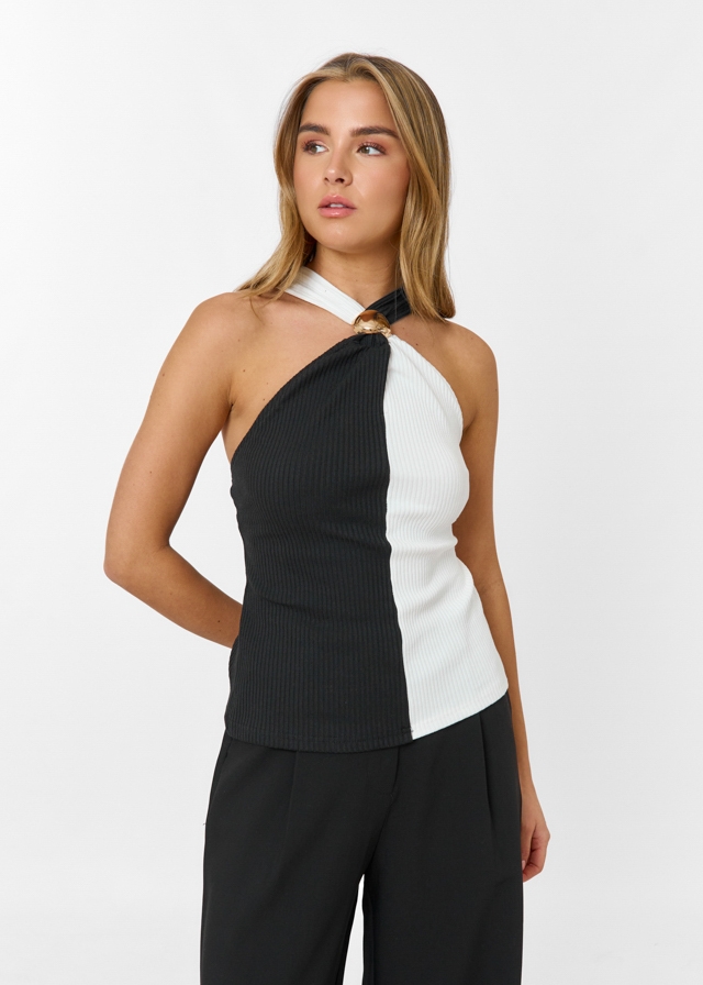 Gaia top zwart