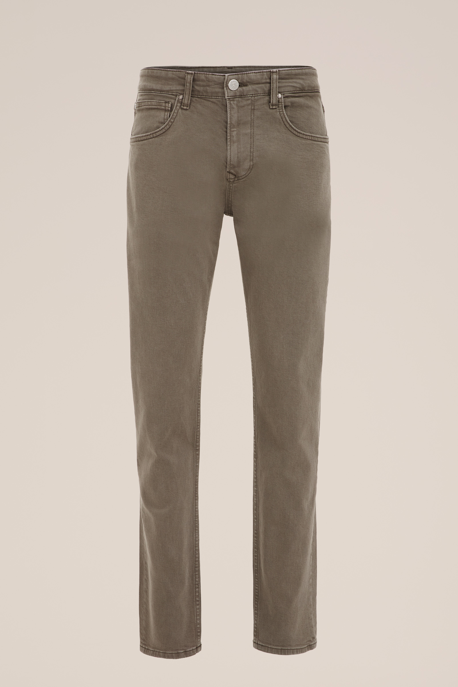 slim fit jeans met medium stretch Blue Ridge Groen