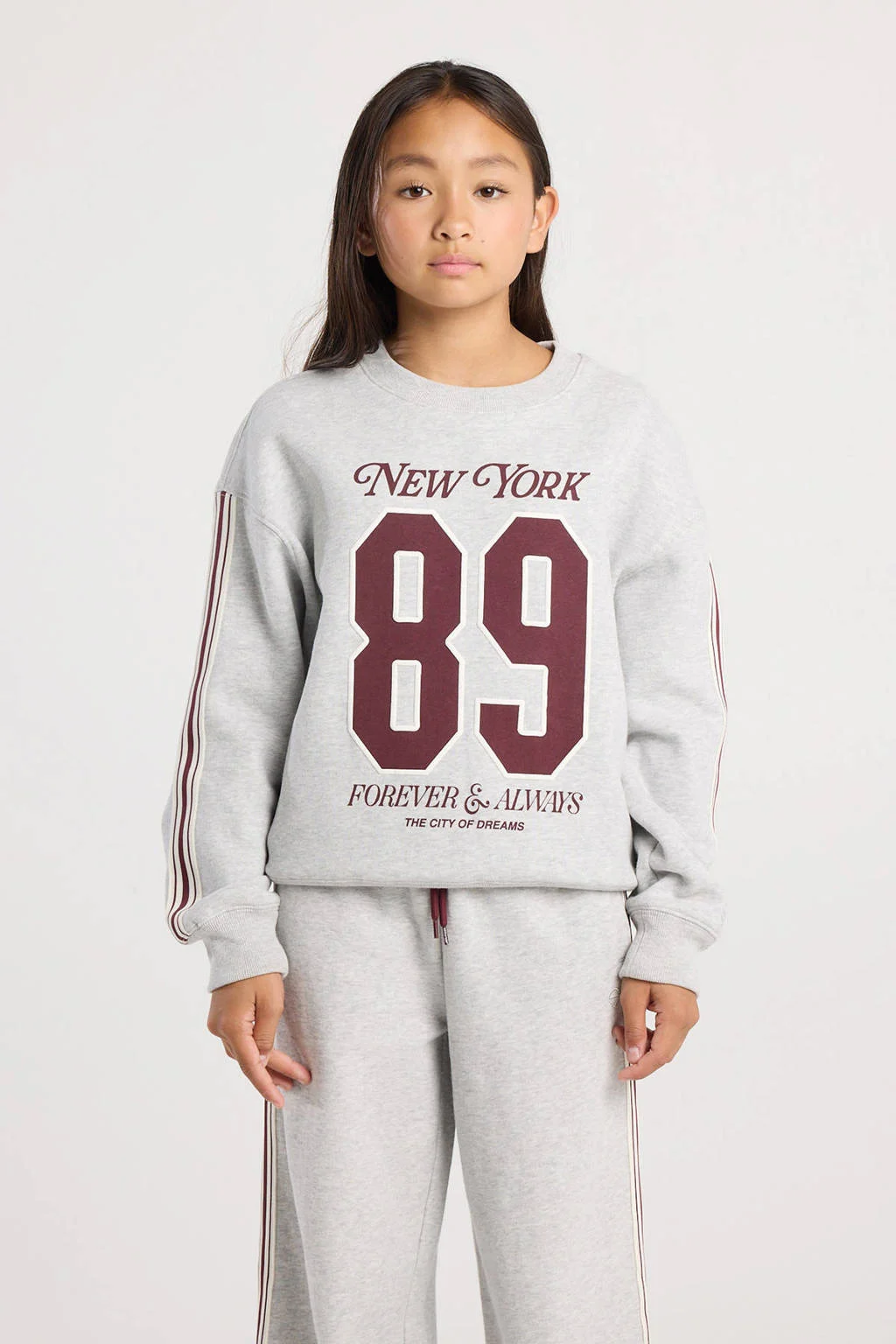 America Today sweater grijs