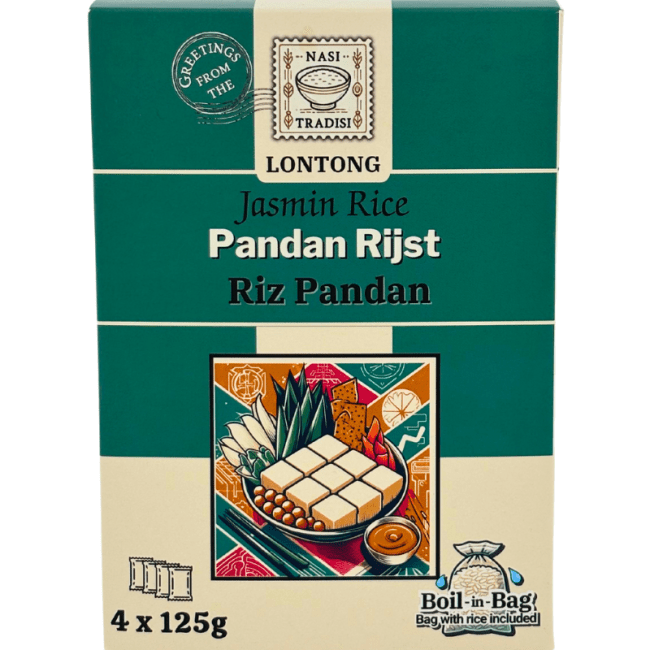 TME Lontong Jasmijn Rijst 4x125g
