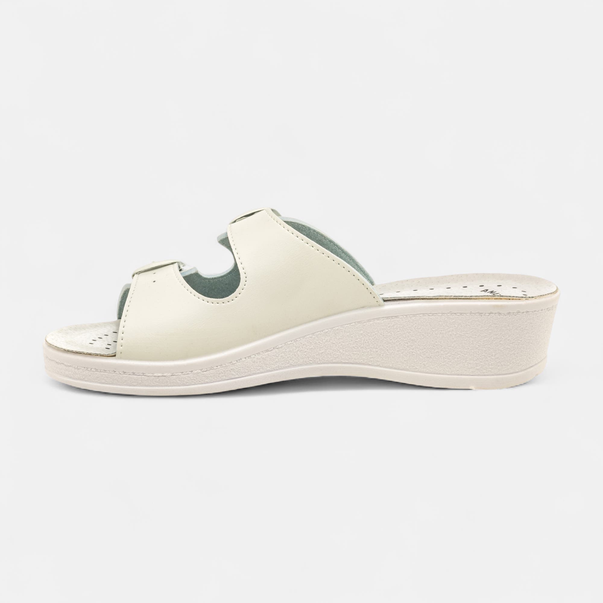 Nu-pieds confort Femme blanc