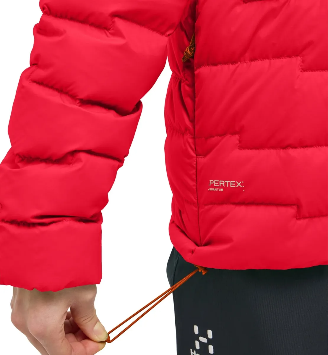 Haglöfs Women's Roc Flash Down Hood Bright Red