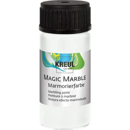 KREUL Magic Marble Marmorierfarbe Weiss 20 ml