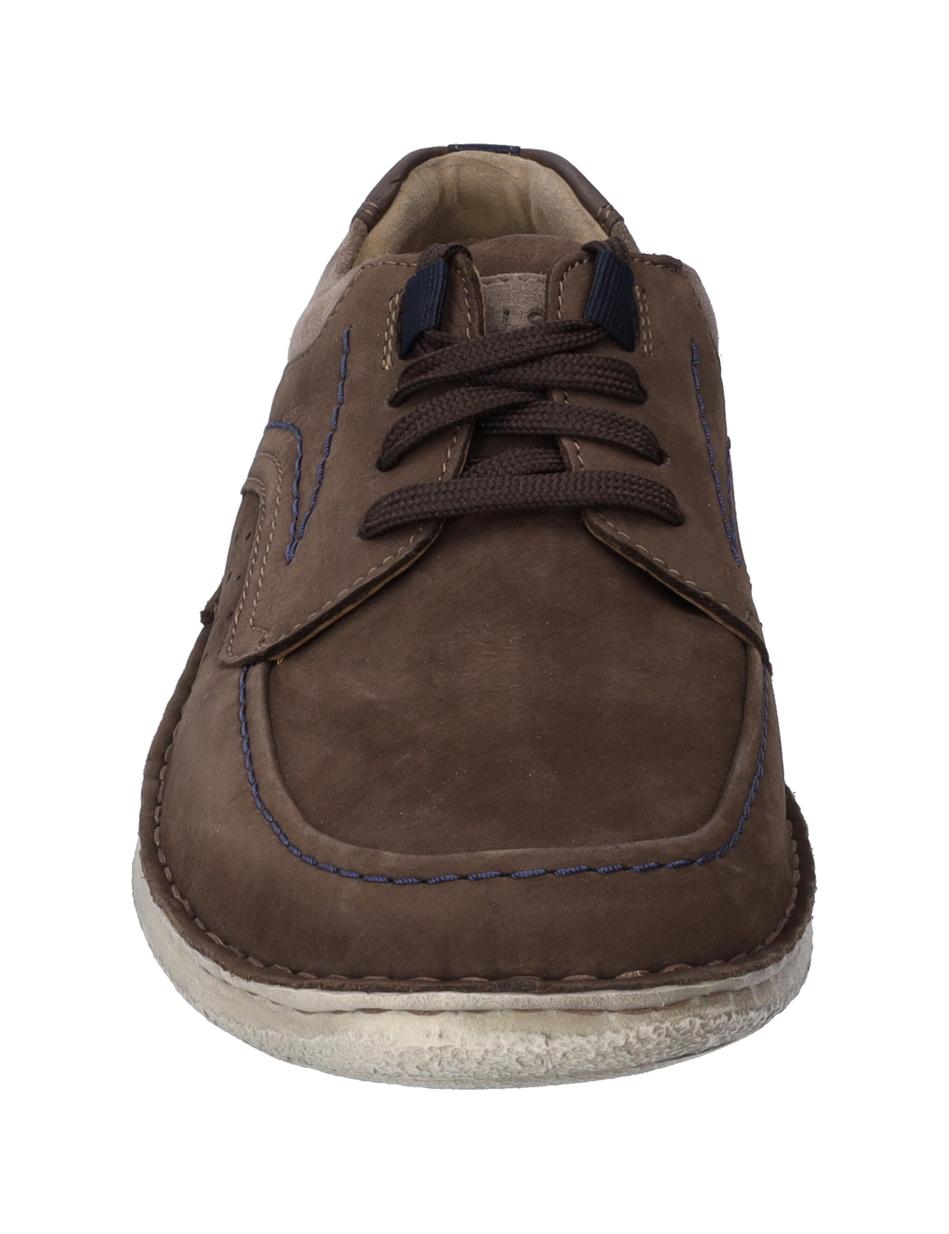 Halbschuh Anvers 91, braun-kombi