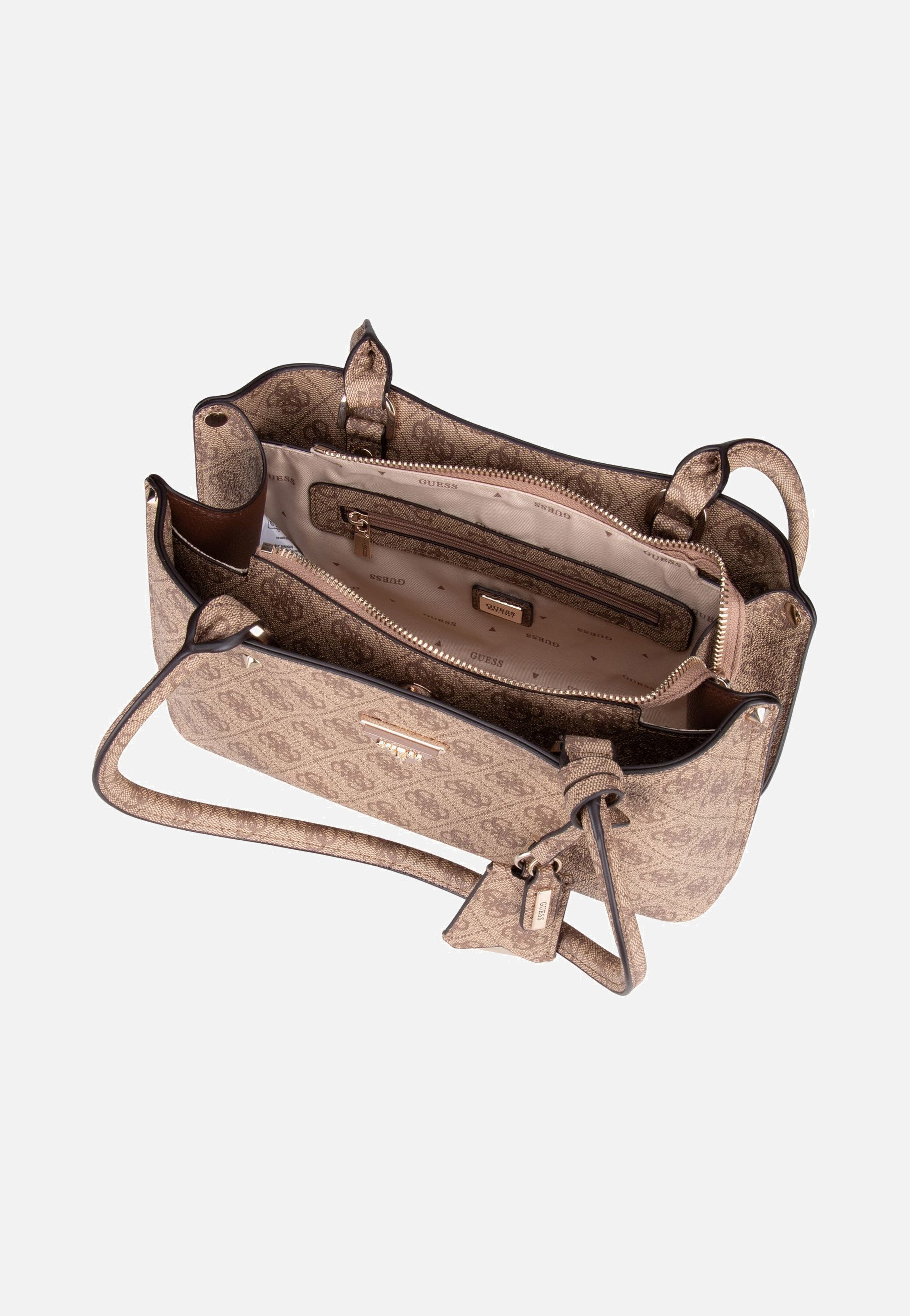 Meridian 2 Shoulder SAT 74090 Latte Logo - Umhängetasche